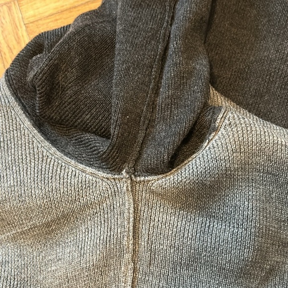 Pink Tartan Gray and Black Long Sleeve Turtleneck Dress - Picture 11 of 13